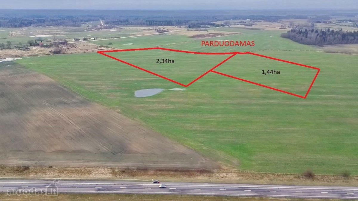 Parduodami 2 Žemės Ūkio Sklypai Širvintų