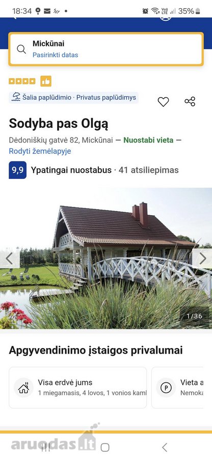 Parduodama išskirtinė rąstinė sodyba su - nuotraukos Nr. 27