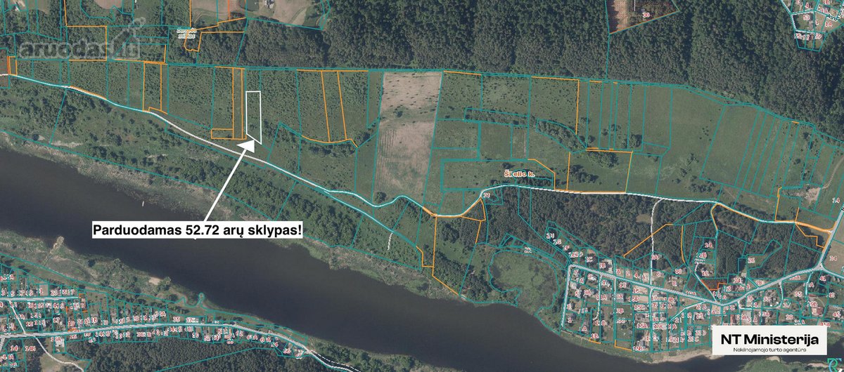 Parduodamas 52,72 Arų Sklypas, Šilelio Kaime! - nuotraukos Nr. 2