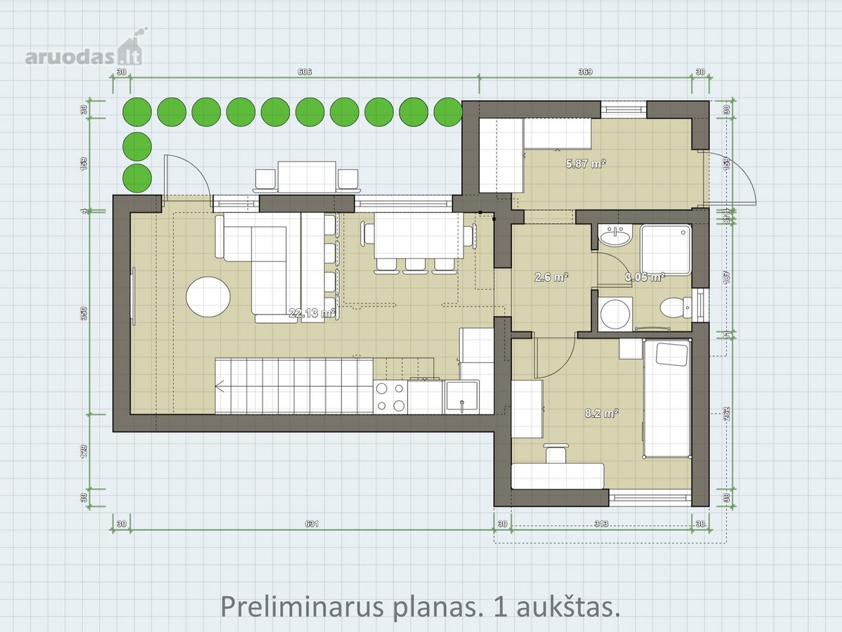 Namo Dalis - Butas. - nuotraukos Nr. 17