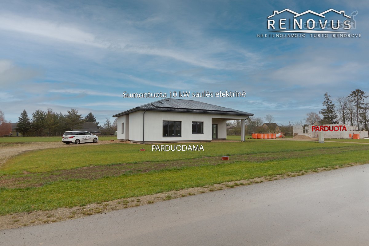 Parduodamas naujai statomas A++ klasės - nuotraukos Nr. 5