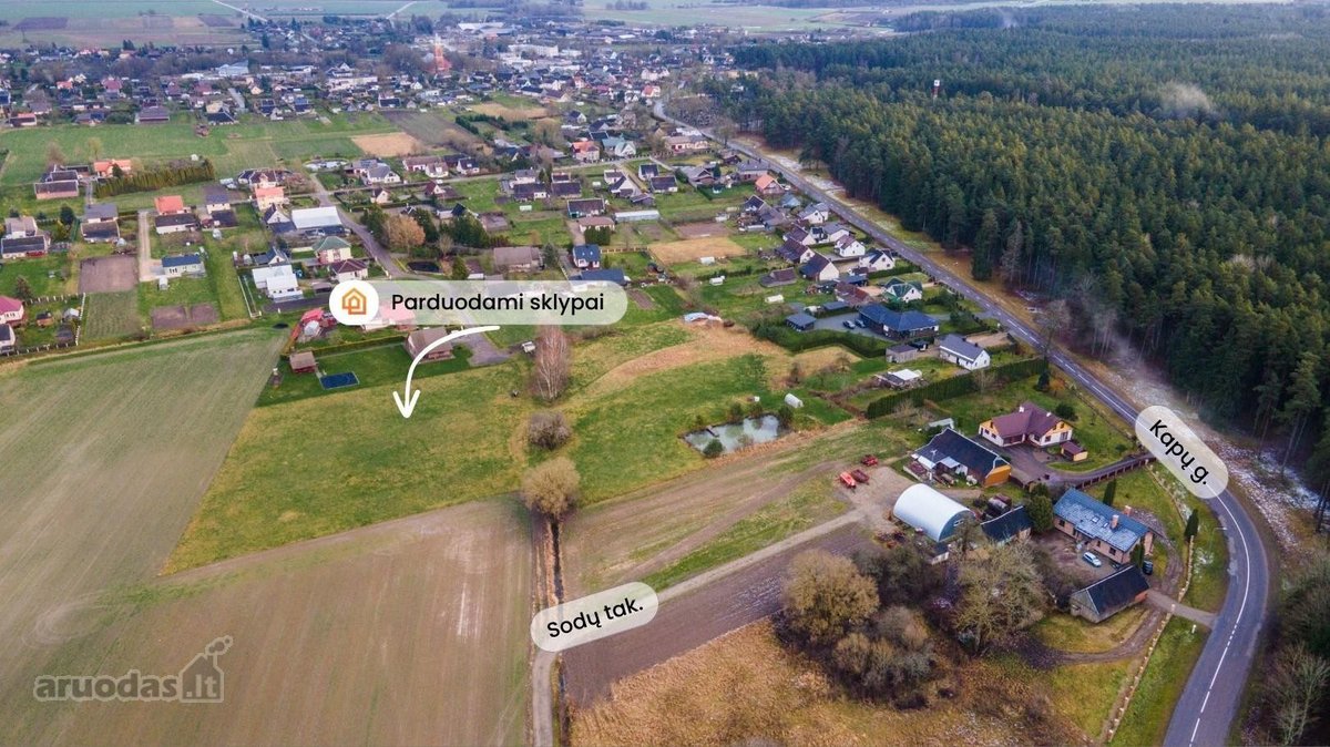 Parduodami namų valdos sklypai Mažeikių - nuotraukos Nr. 4
