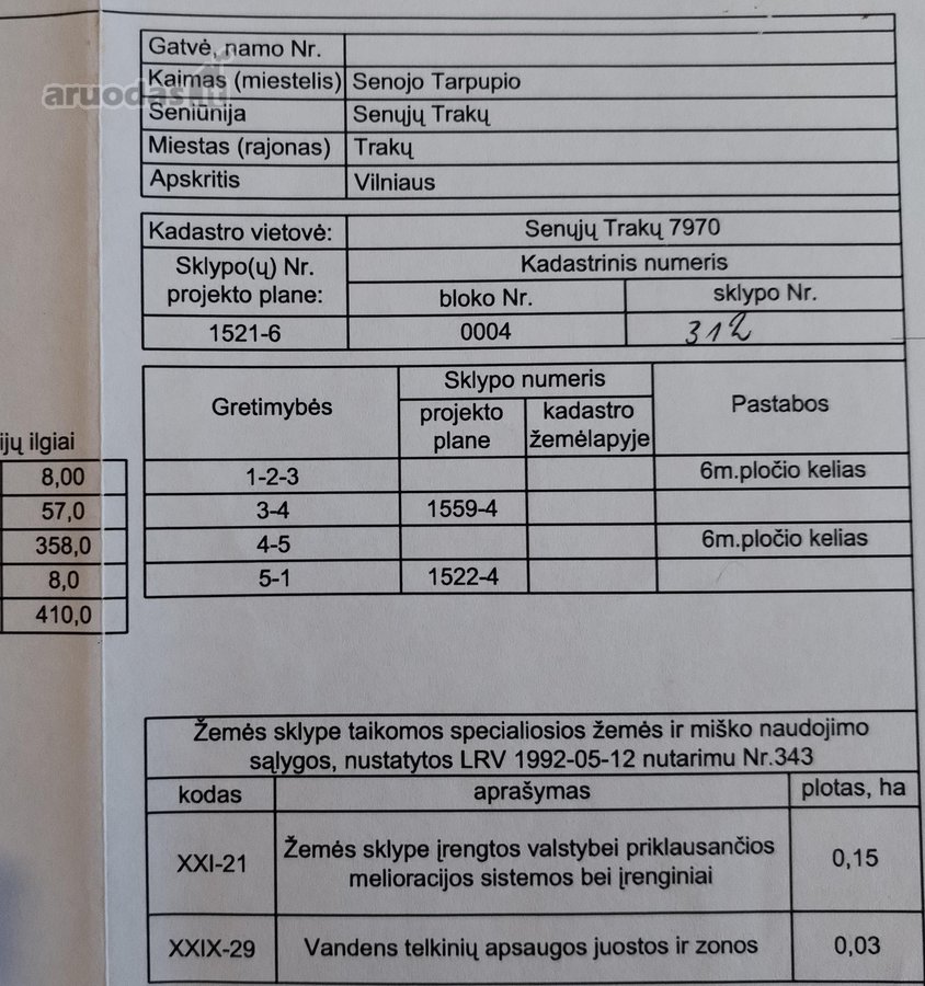 Parduodami du žemės ūkio paskirties sklypai, - nuotraukos Nr. 3