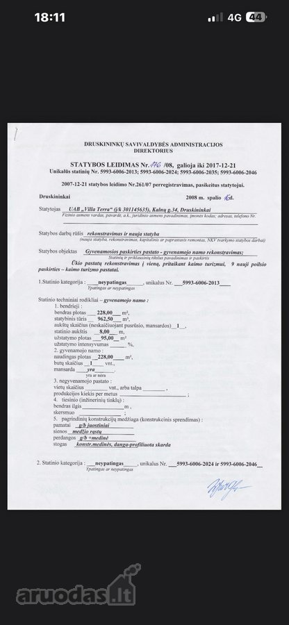 Parduodama unikali sodyba pagal registru - nuotraukos Nr. 2