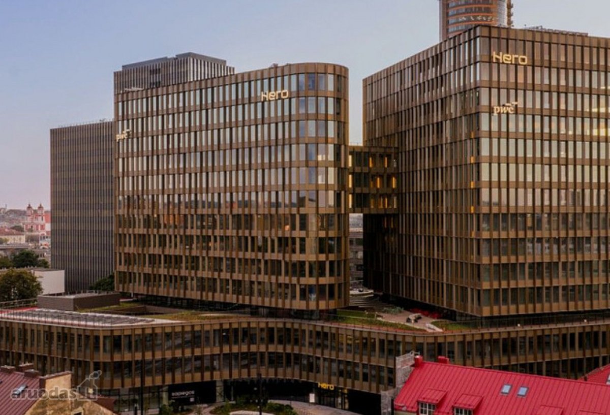 Nuomojamos patalpos Hero verslo centre adresu
