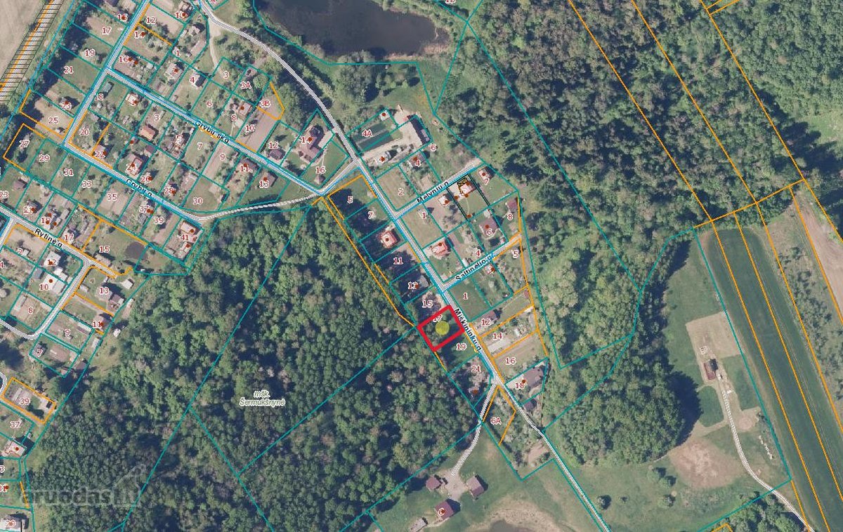 Parduodamas taisyklingos formos 5,82 aro