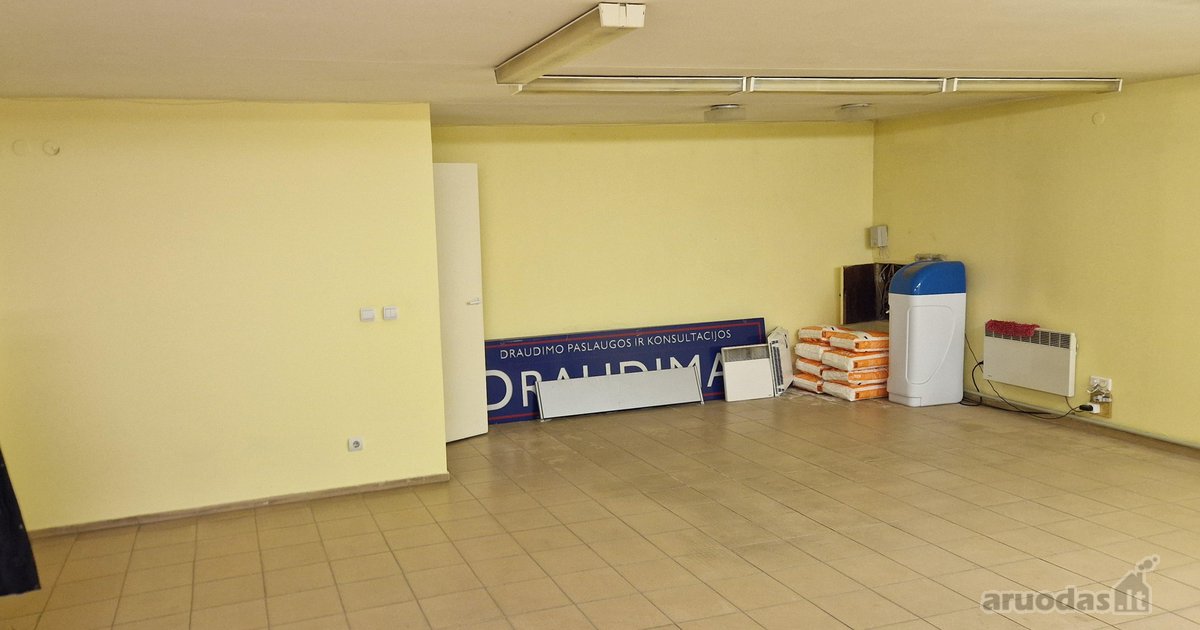 Nuomojamos 60 m2 rūsio patalpos, atskiras - nuotraukos Nr. 4