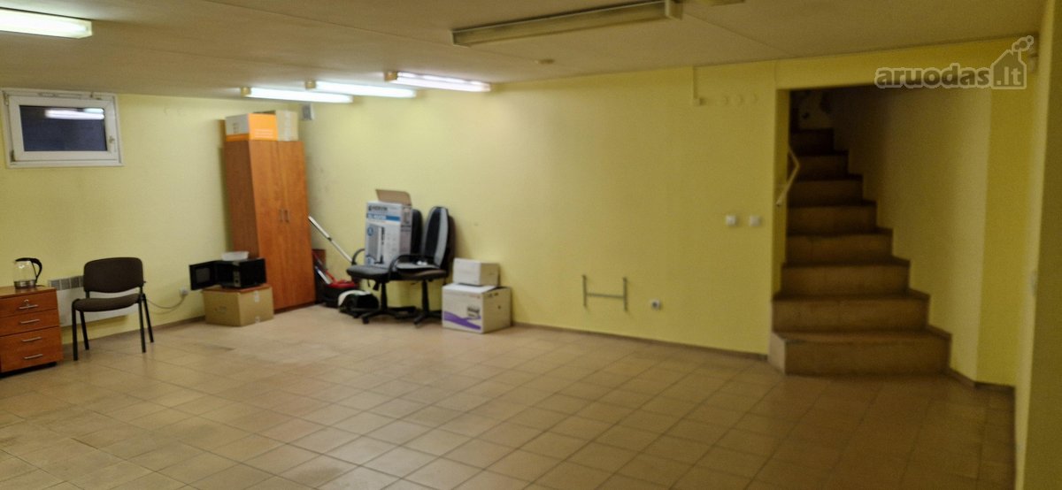 Nuomojamos 60 m2 rūsio patalpos, atskiras - nuotraukos Nr. 5