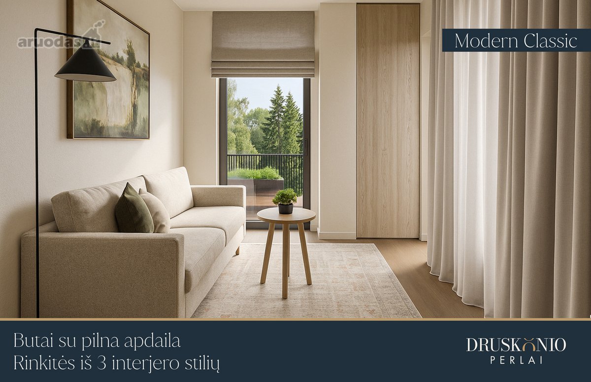 Nauji Butai Druskininkų Centre Su Pilna Apdaila - nuotraukos Nr. 13