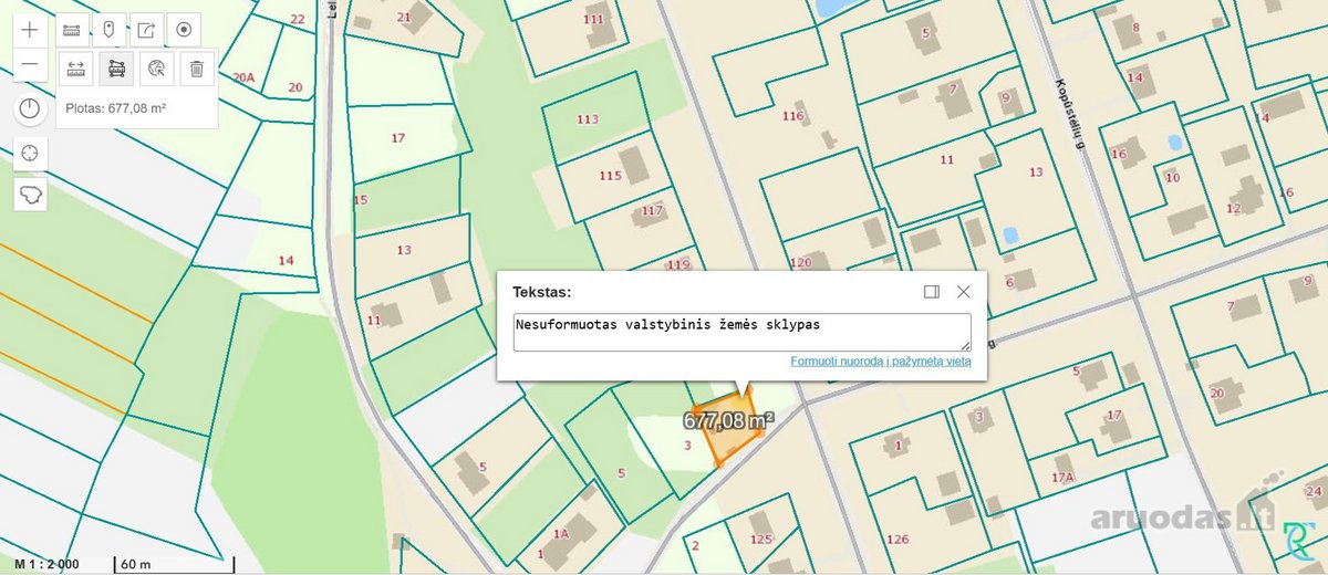 Parduodamas Žemės Sklypas – 18,18 a, Vilnius - nuotraukos Nr. 7