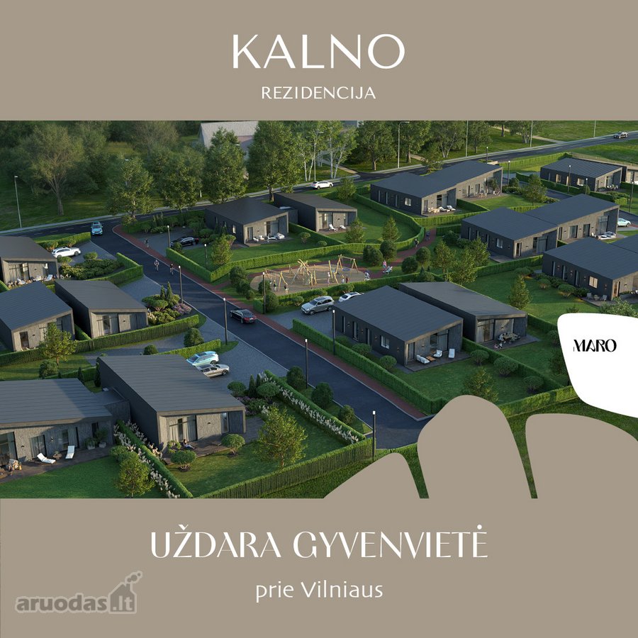 Šiuolaikiški vieno aukšto namai uždaroje - nuotraukos Nr. 13