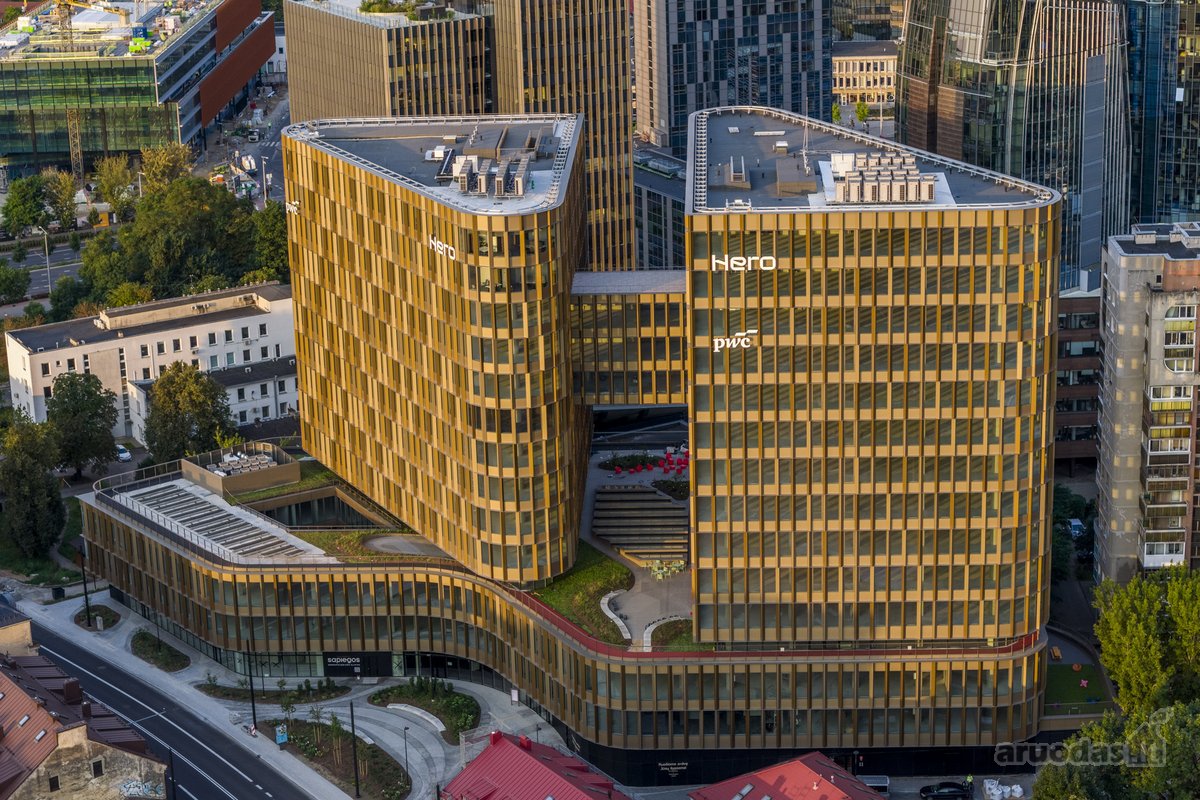 Pačioje Vilniaus Cbd lokacijoje nuomojamas