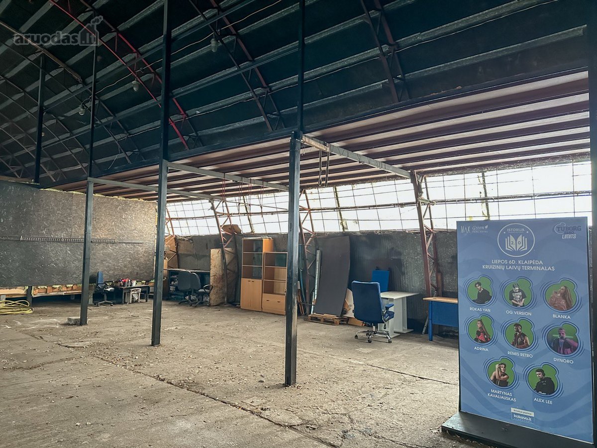 Nuomojamas angaras 451 m² – puikioje vietoje - nuotraukos Nr. 3