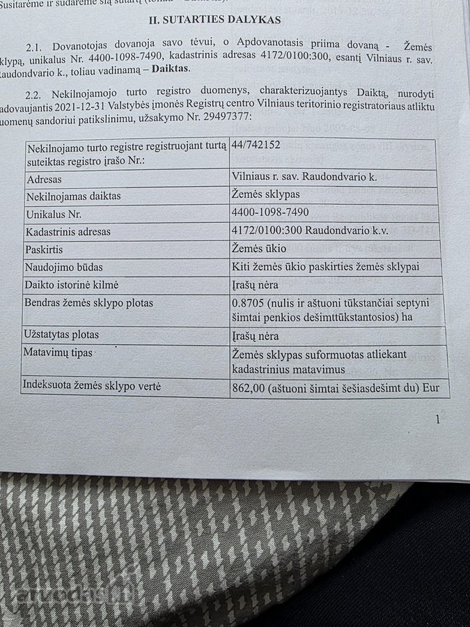 Parduodu Zemes ukio sklypasasfaltuotas - nuotraukos Nr. 4