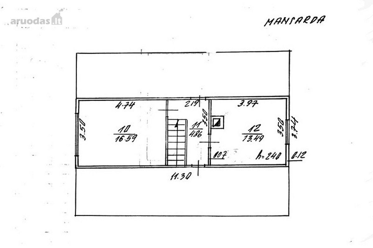Parduodamas 165,52 Kv. M. Ploto Namas 0.34 Ha - nuotraukos Nr. 39