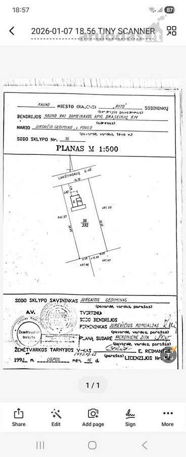 Sodo Namuko Statybos Bazė Su 5,92 A Sklypu – - nuotraukos Nr. 11