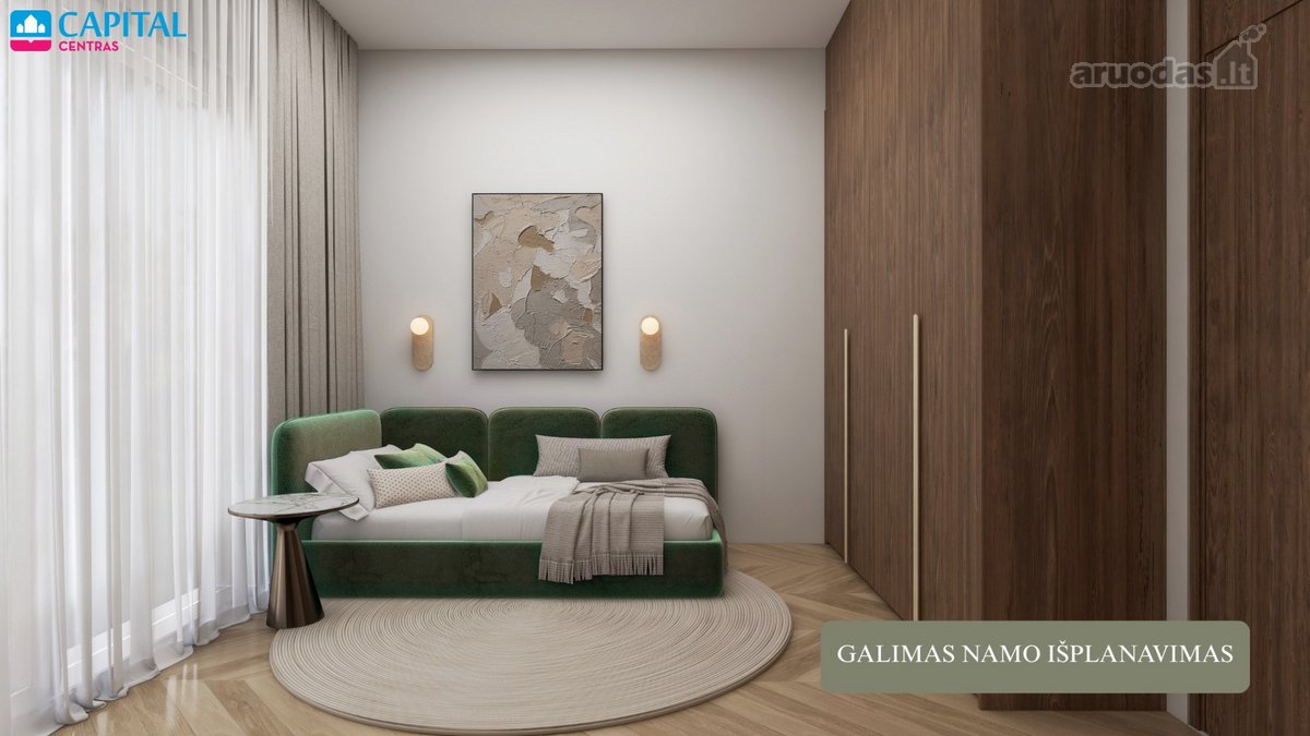 Parduodamas Modernus Namas Gamtos Ramybės - nuotraukos Nr. 47