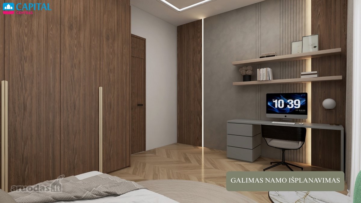 Parduodamas Modernus Namas Gamtos Ramybės - nuotraukos Nr. 48