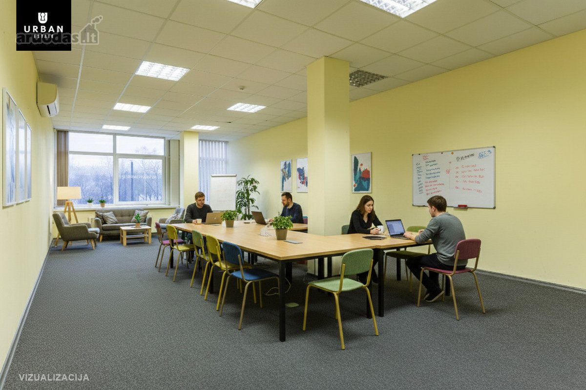 Nuomojamos Administracinės, Paslaugų Patalpos