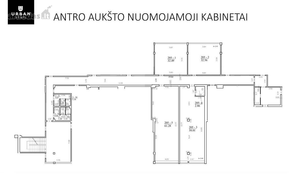 Nuomojamos Administracinės, Paslaugų Patalpos - nuotraukos Nr. 10