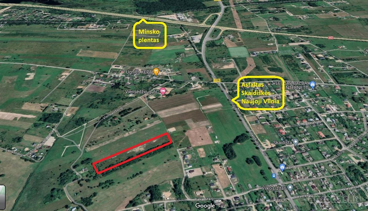 Parduodamas taisyklingos formos sklypas gerai - nuotraukos Nr. 3