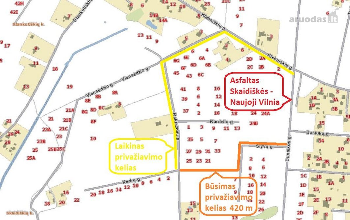 Parduodamas taisyklingos formos sklypas gerai - nuotraukos Nr. 6