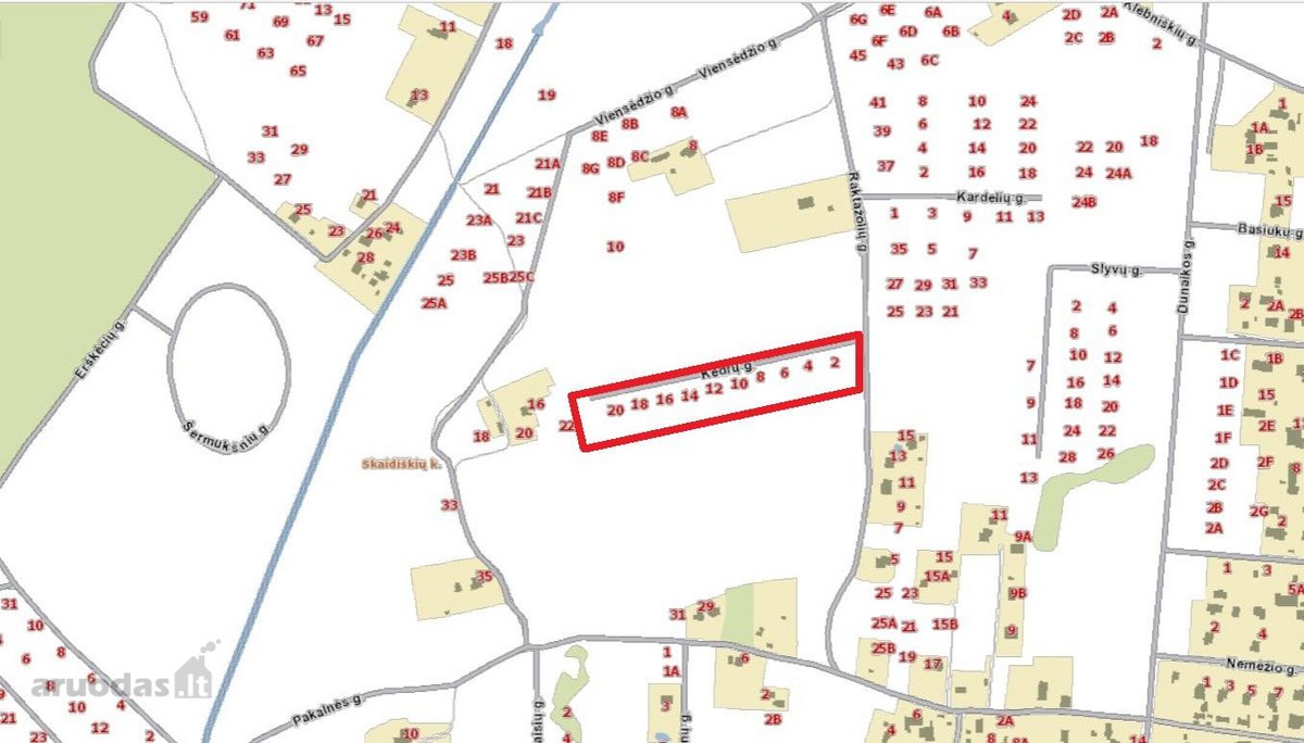 Parduodamas taisyklingos formos sklypas gerai - nuotraukos Nr. 10