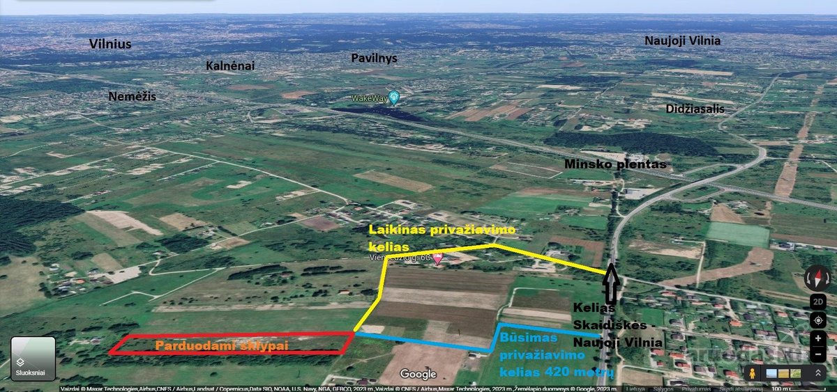 Parduodamas taisyklingos formos sklypas gerai - nuotraukos Nr. 4