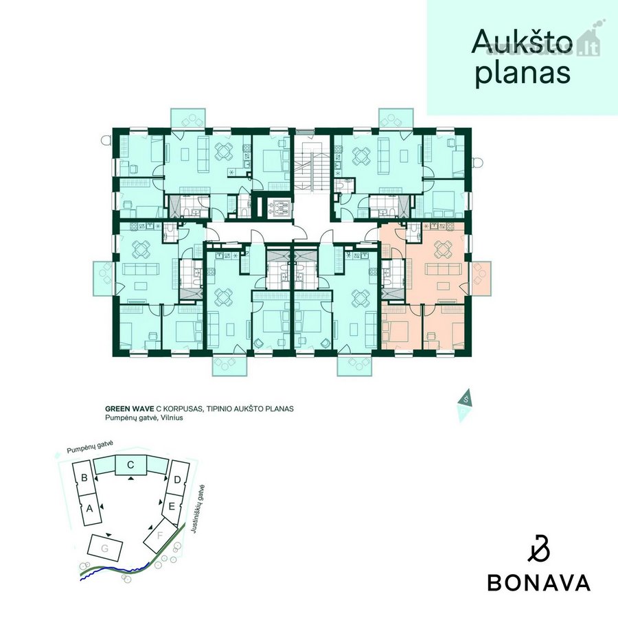 Nauji A++ klasės butai Pašilaičiuose šalia - nuotraukos Nr. 4