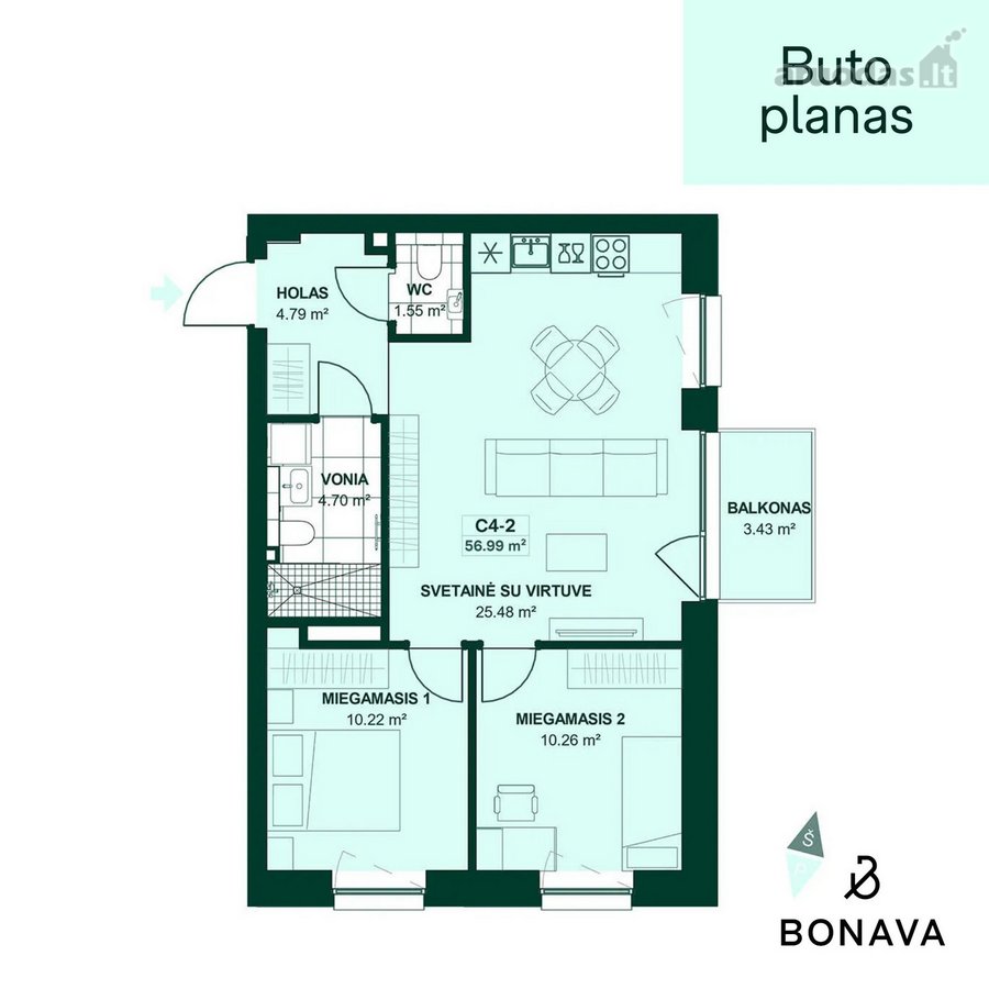 Šiam butui - sandėliukas dovanų!*
