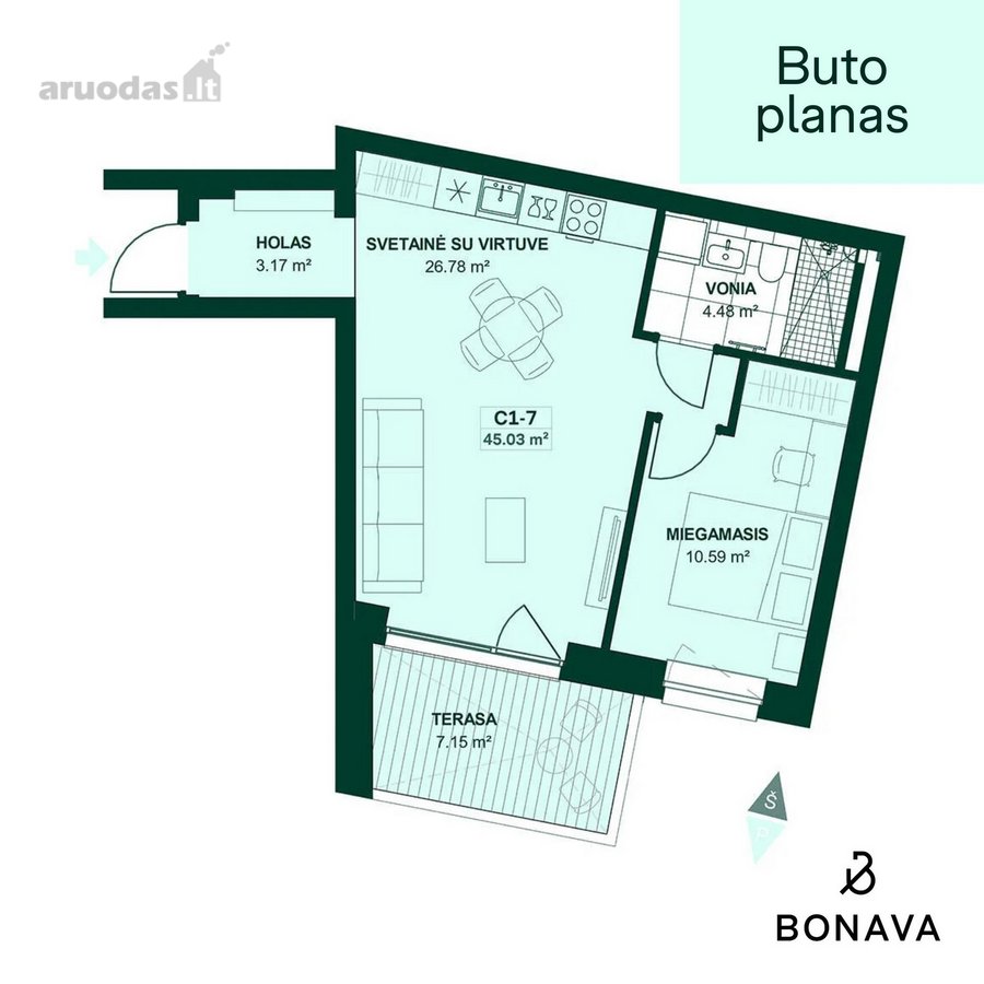 Šiam butui - sandėliukas dovanų!*