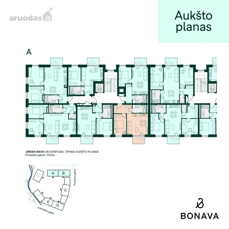Nauji A++ klasės butai Pašilaičiuose šalia - nuotraukos Nr. 4