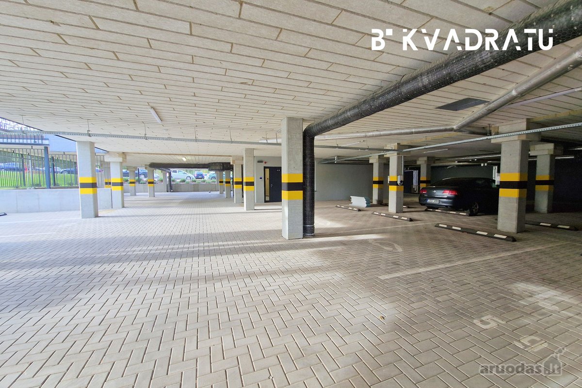 Naujai pastatytame projekte B Kvadratu,