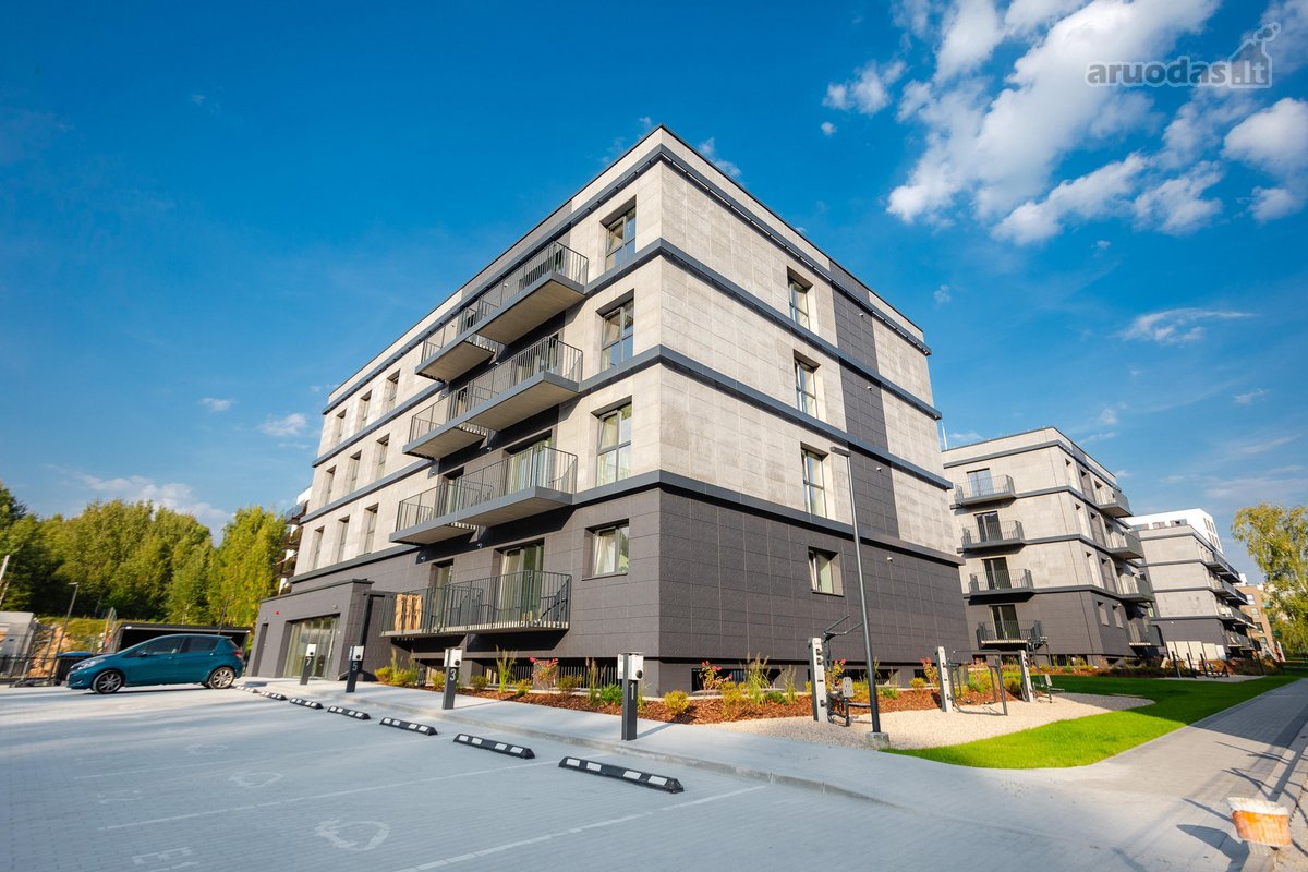 Naujai pastatytame projekte B Kvadratu,