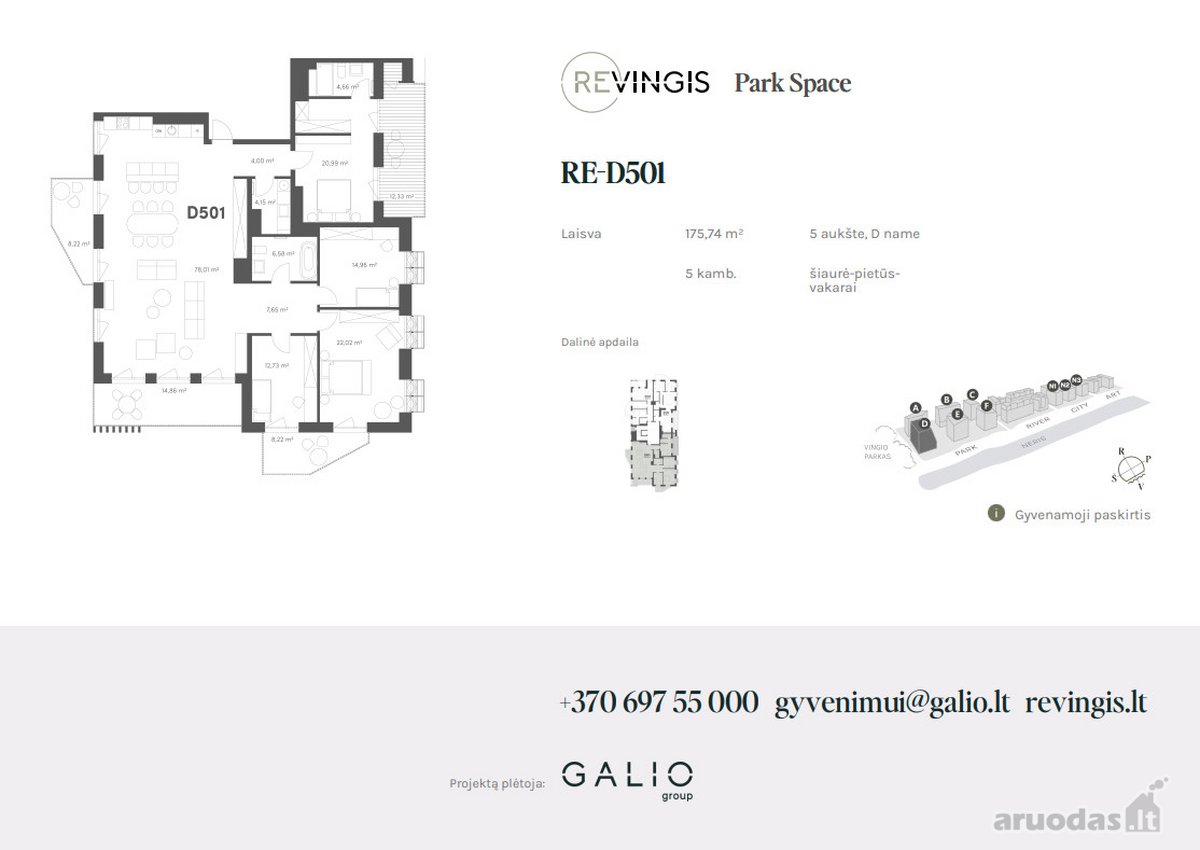 Revingis Premium – išskirtiniai butai Vingio - nuotraukos Nr. 2