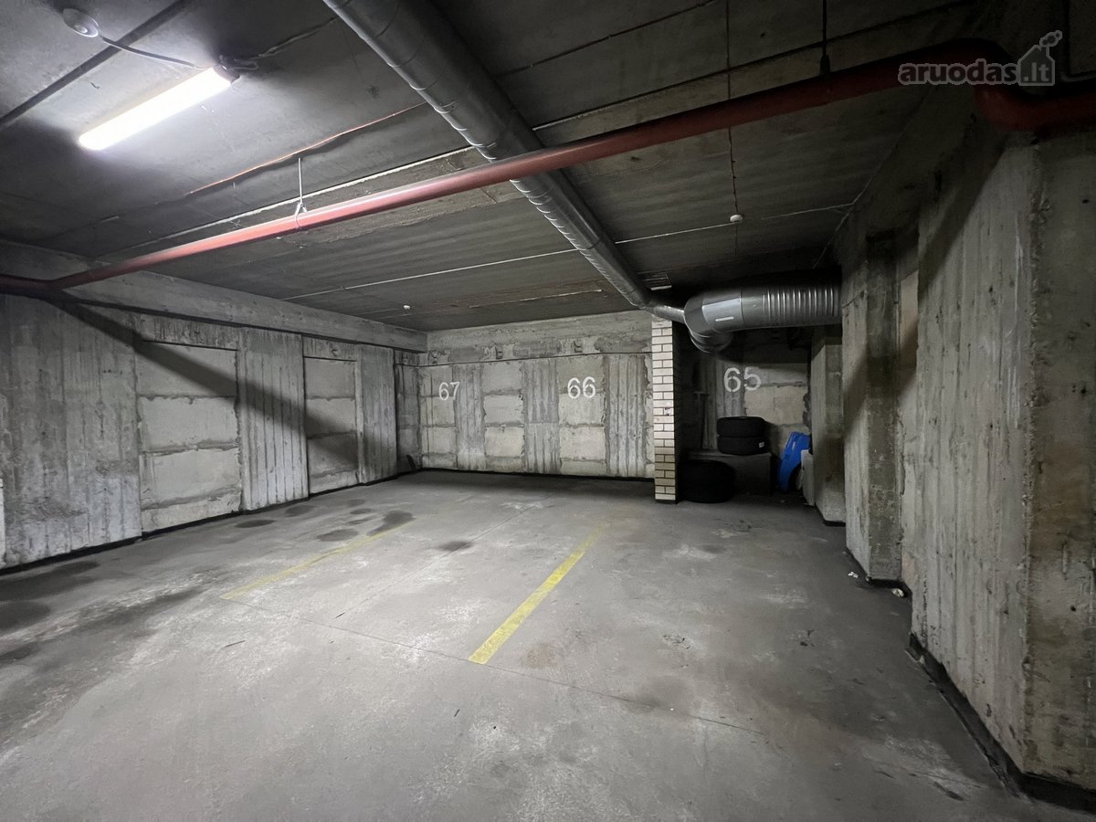 Parduodamos Požeminės Parkavimo Vietos, Po