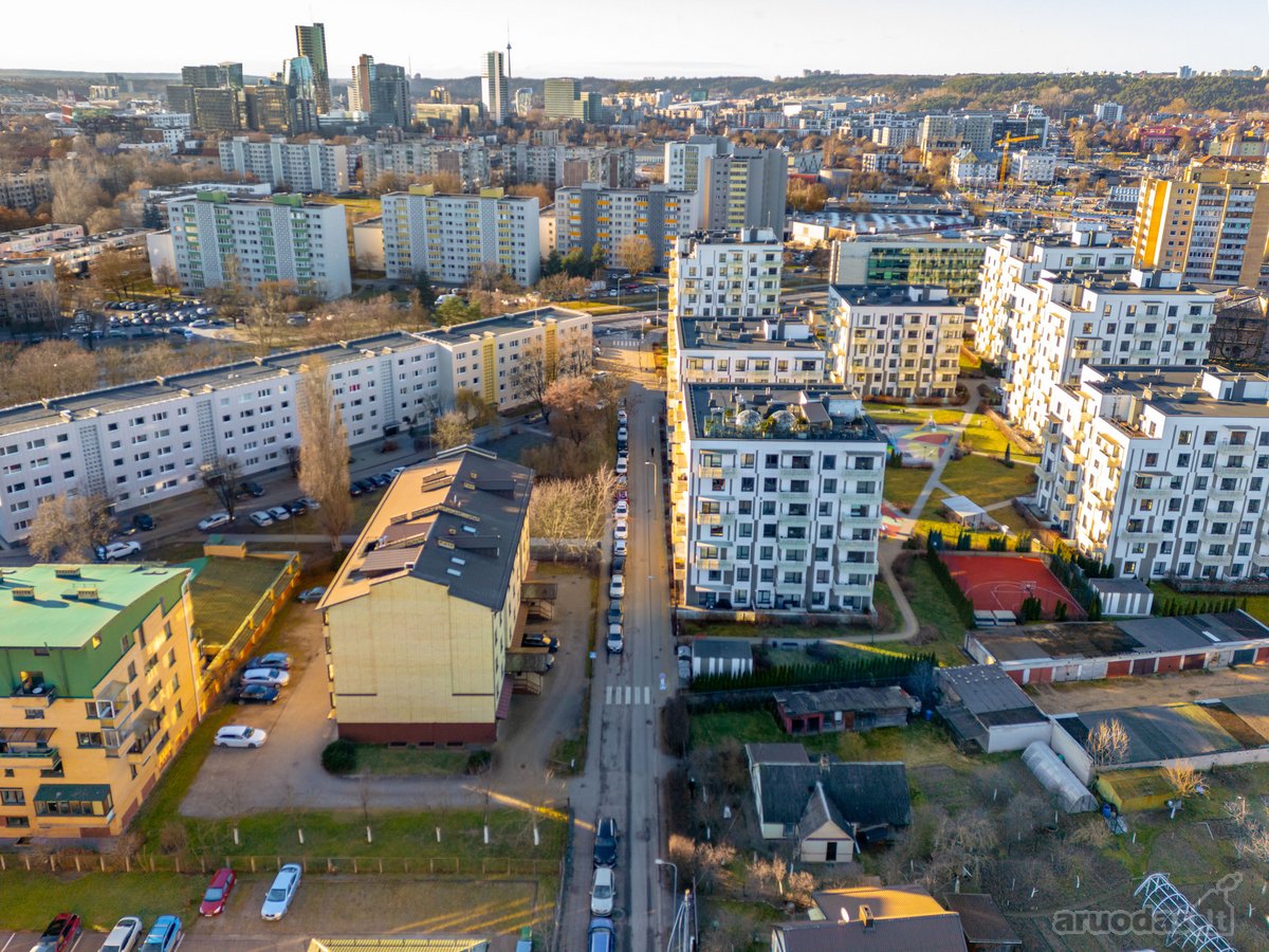 Vilniuje Žirmūnų mikrorajone daugiabučių