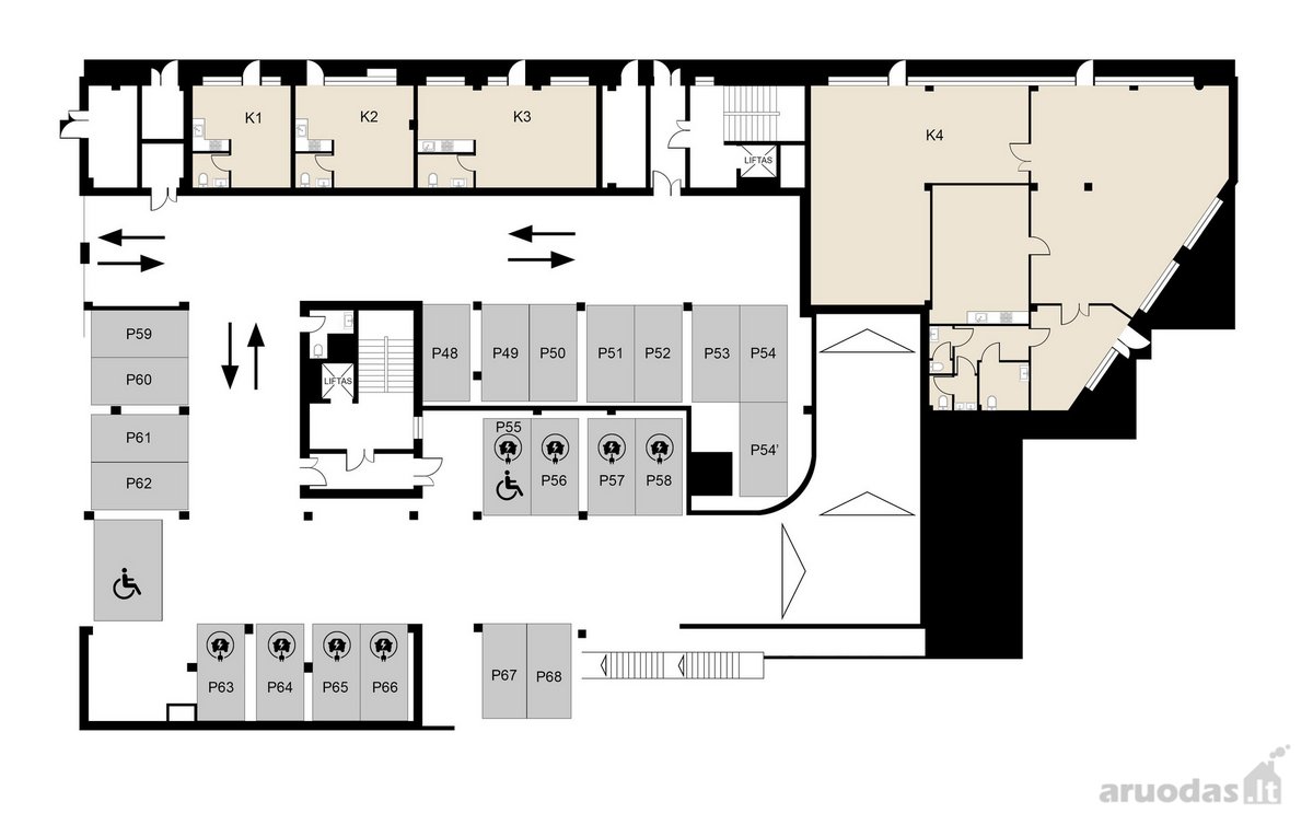 Naujai pastatytame projekte B Kvadratu, - nuotraukos Nr. 4