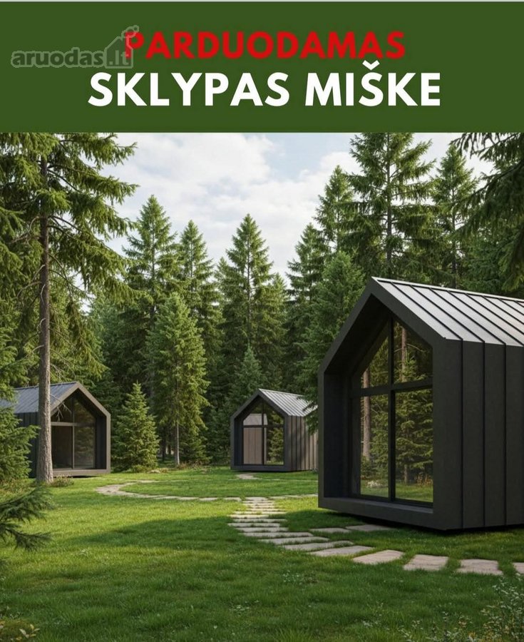 Parduodamas 1.3ha miško ūkio paskirties