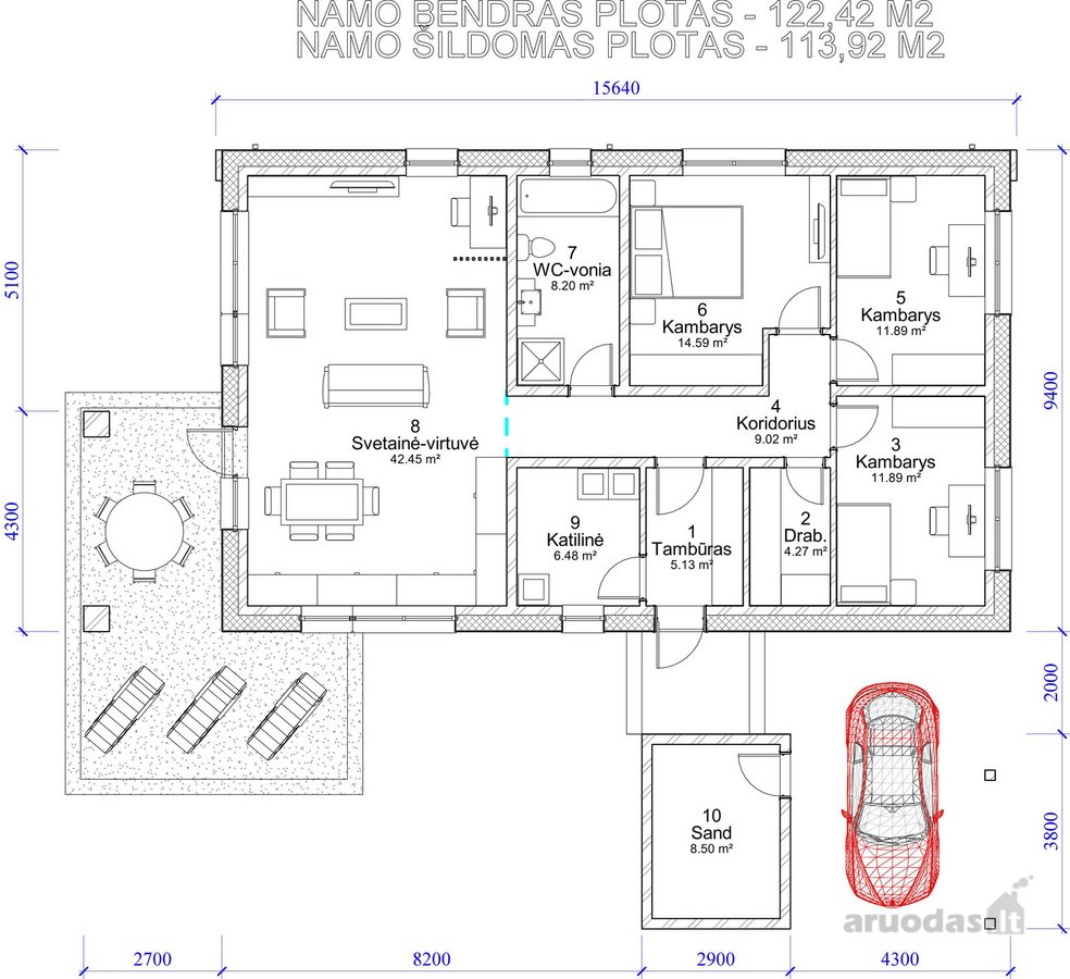 Tai naujai vystomas modernių namų kvartalas " - nuotraukos Nr. 9