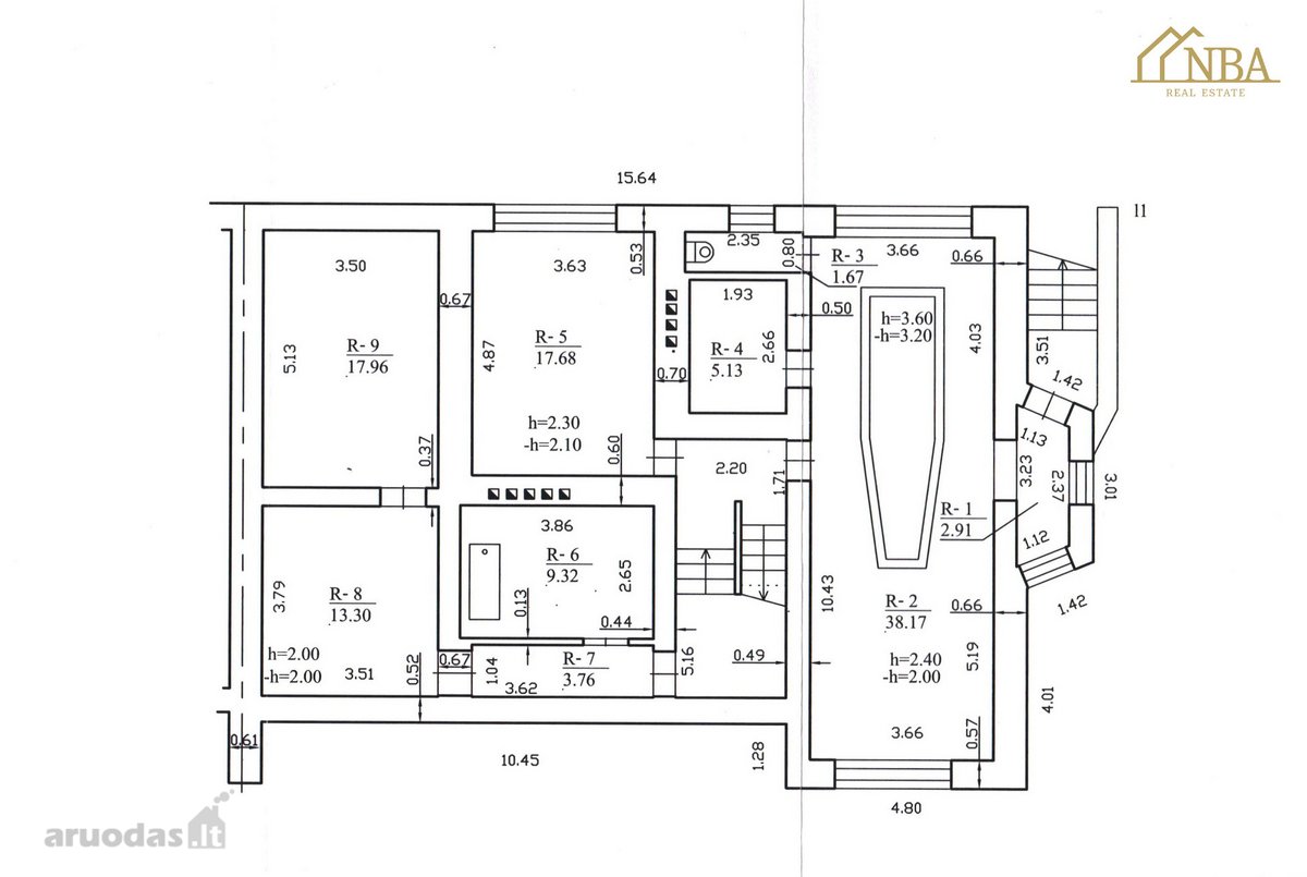 Jaukus ir erdvus namas Šiaulių miesto centre - nuotraukos Nr. 40