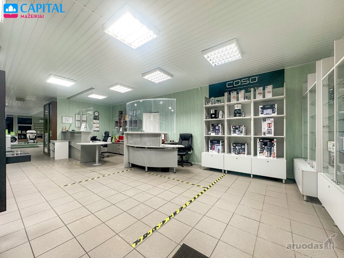 Parduodamos 598 m² Prekybos Patalpos Mažeikių - nuotraukos Nr. 2