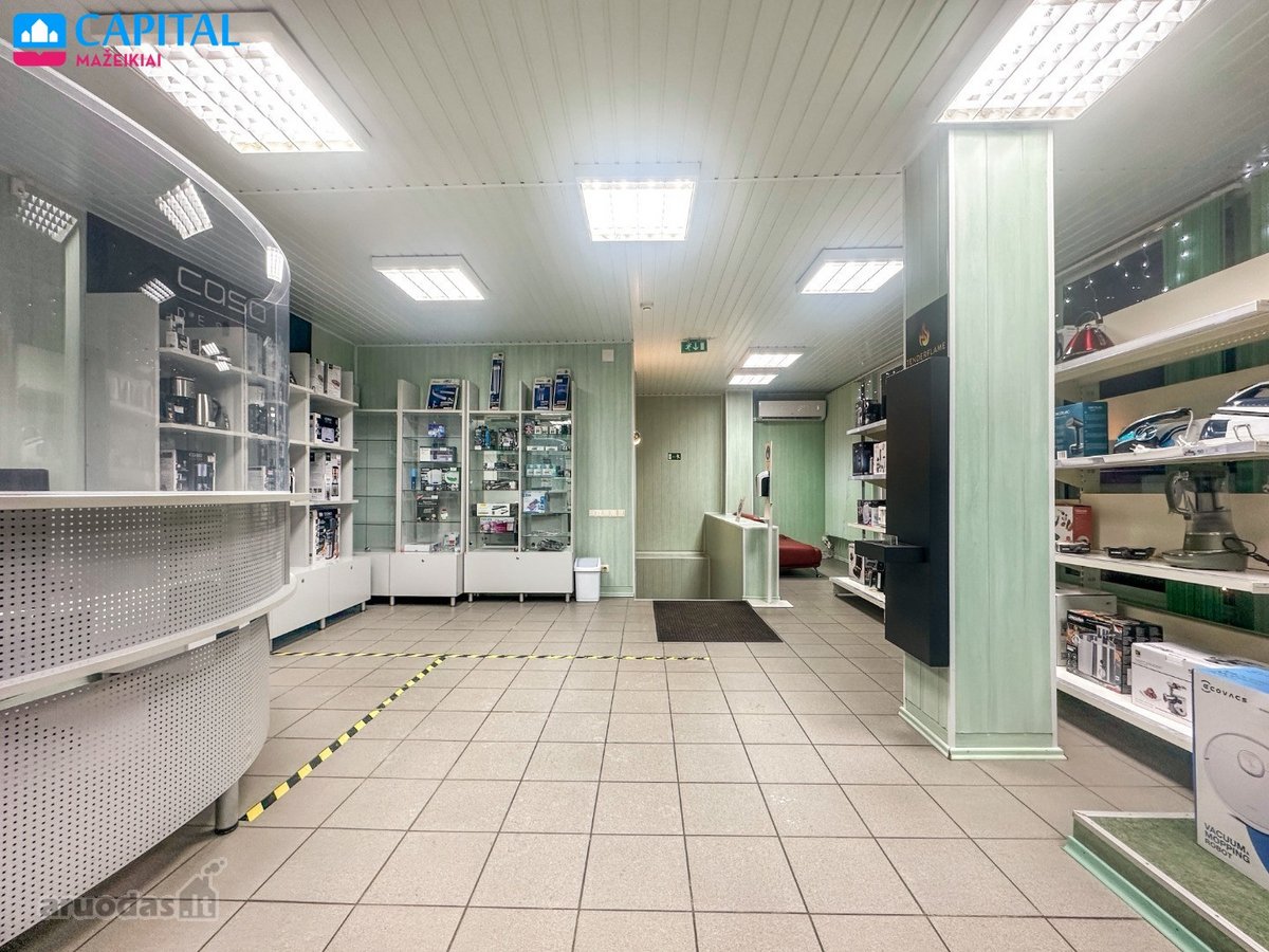 Parduodamos 598 m² Prekybos Patalpos Mažeikių - nuotraukos Nr. 3