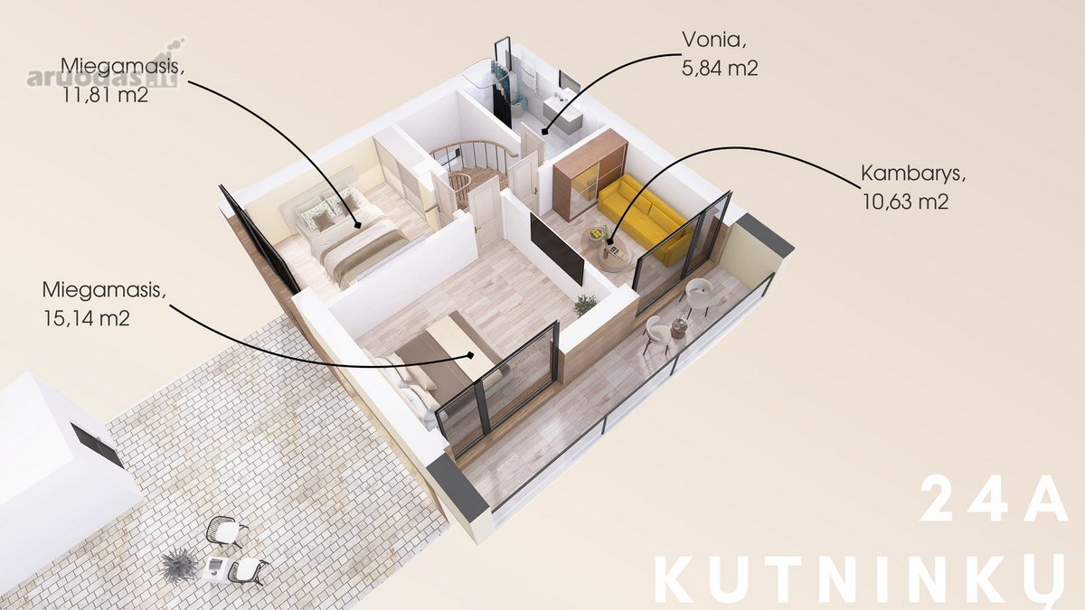 Namas prie kopų ir pušynų, kuriame galima - nuotraukos Nr. 19