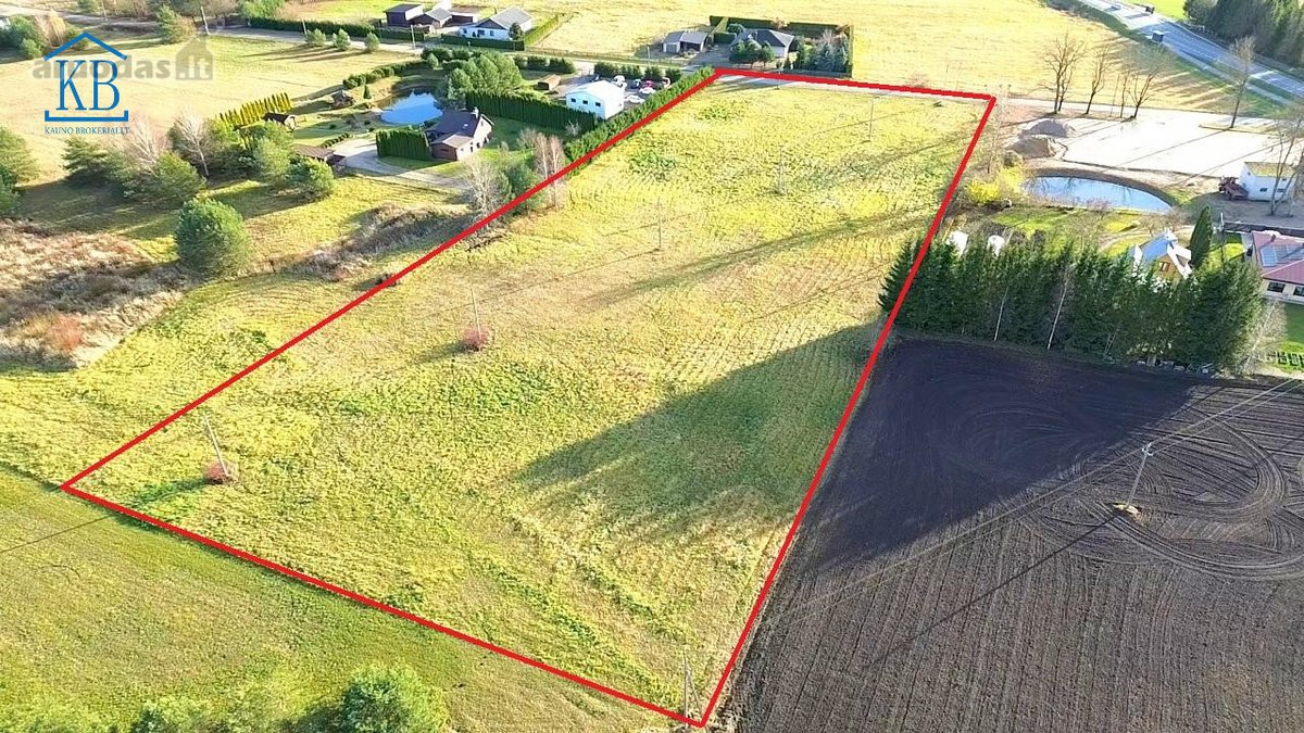 Parduodamas 1.3895 ha. Sklypas Virbališkių K.