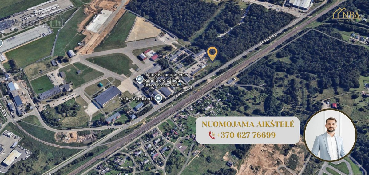 Nuomojama 50 A Aikštelė Zoknių Mikrorajone,