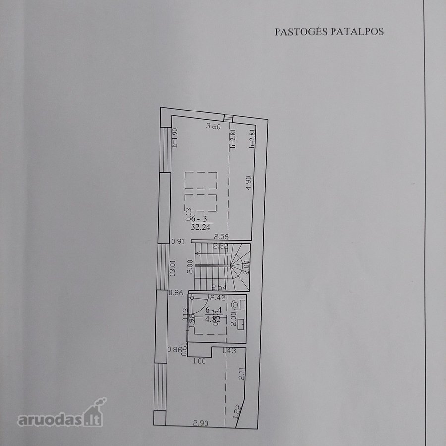 Parduodamas nestandartinio išplanavimo, - nuotraukos Nr. 20