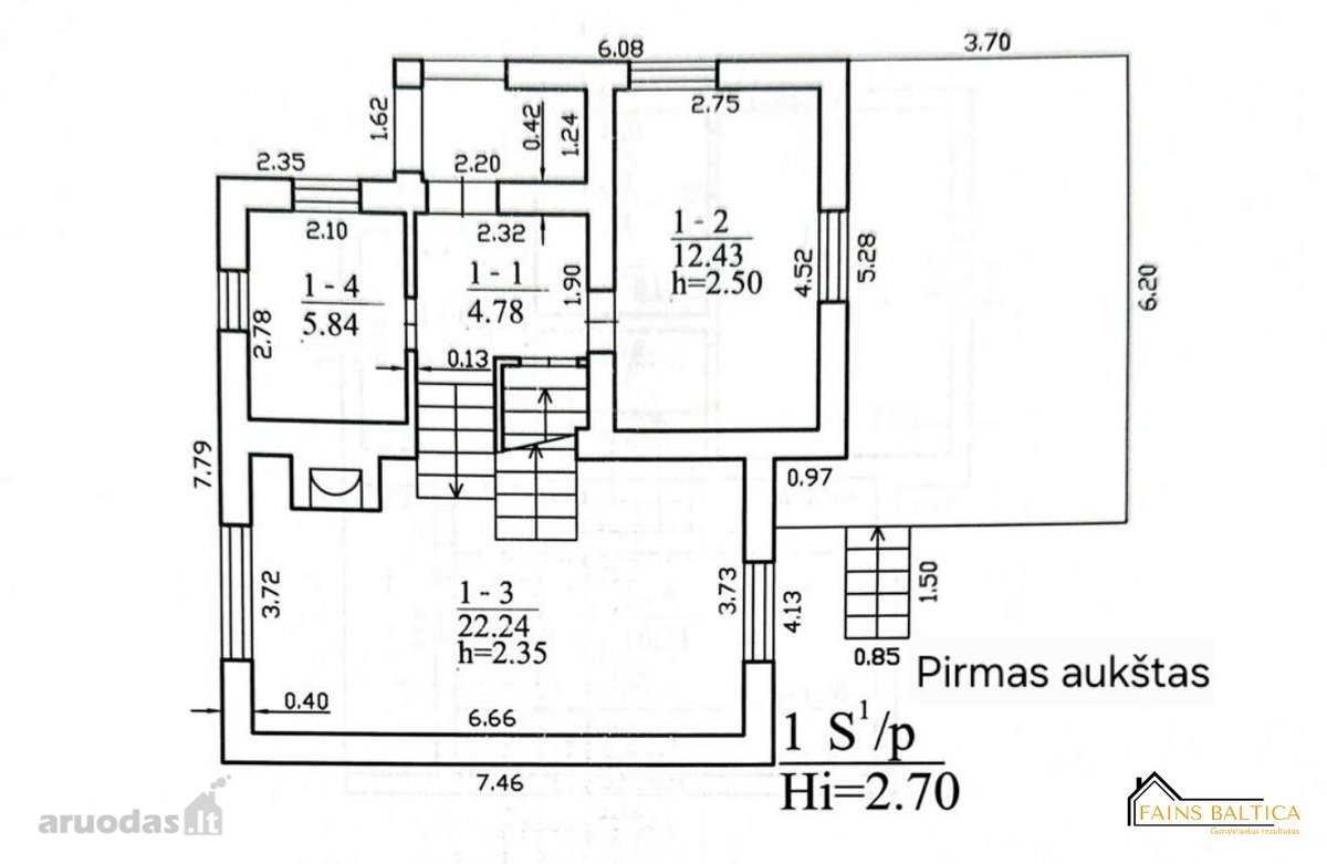 Erdvi sodyba / sodo namas šalia miško ir upės - nuotraukos Nr. 41
