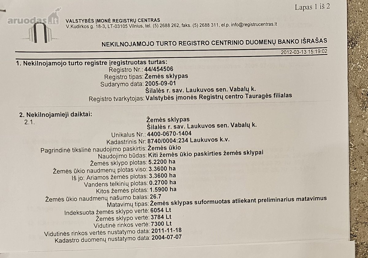 Parduodama Sena Sodyba su žemės sklypais ir - nuotraukos Nr. 13