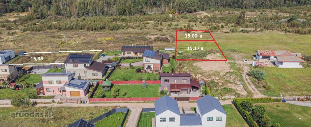 Parduodami namų valdos paskirties sklypai
